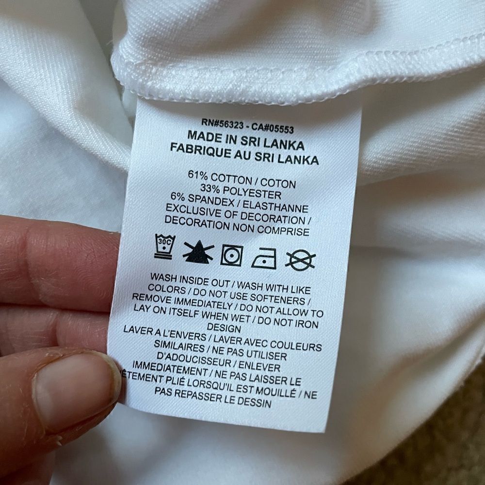 NIKE WMNS SLEEVELESS MOCK TOP WHITE SIZE XL - Picture 4 of 9